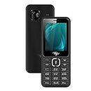 itel it5027 Keypad Mobile Phone with 2.4 inch Display Size |11mm Slim Body| 1200 mAh Battery| King Voice | Black