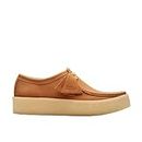 Clarks Men's Wallabee Cup Oxford, Mid Tan Leather, 11