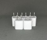 5 Pack For Apple iPhone Charger Block USB Power Wall Cube Adapter XS/XR/11/8/7