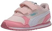 PUMA Unisex Child St Runner Hook And Loop Sneaker, Pink, 9 Toddler US