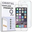 REY Protector de Pantalla para Iphone 6 Plus 6S Plus 5.5", Cristal Vidrio Templado Premium