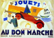 Jouets Au Bon Marche Decorative Poster.Fine Graphic Home Art Design. 2835