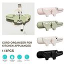 Crocodile Cord Cable Organizer for Desktop Cables Kitchen Appliances