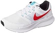 Nike Run Swift 3 Womens Shoes, White/Picante Red-Baltic Blue-Black, 38 EU