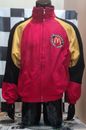 Vintage 90s Nascar  McDonalds Racing Team Jacket Red Black Mens XL Usa Motor