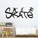 GADGETS WRAP Wall Decal Vinyl Sticker Skate Cartoon for Office Home Wall Decoration