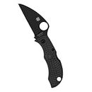 Spyderco Manbug Wharncliffe Lightweight Folding Knife with 1.91" VG-10 Stainless Steel Black Blade and High-Strength Black FRN Handle - MBKWPBK