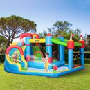 Kids Inflatable Bounce Castle Theme Jumping Castle with Inflator Bag Patches