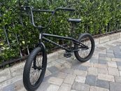 [BUNDLE] Elite BMX Bike Stealth Series Freestyle Bike - Black with Helmet
