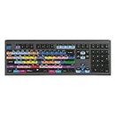Logickeyboard Backlit 'Astra2' Designed for use with Avid Media Composer on Mac • Extended 'Pro' Layout • p/n LKB-MCOMP-A2M-US