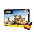 National Geographic Paris Notre Dame 128 Pieces 3D Puzzle Model