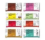 MONKEY BAR - Assorted Protein Bars SUPER VALUE PACK - Pack of 12 X 50g, 10-13g Protein, Healthy Energy Bar with No Added Sugar, All Natural Ingredients & 8 Delicious Flavours