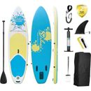 10 ft. Premium Inflatable Stand Up Paddle Board with Accessories & Backpack, Surf Control for All Skill Levels
