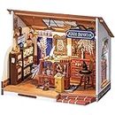 Rolife DIY Casas de Muñecas Miniaturas Madera para Montar Miniature House Maquetas Escala 1:20 para Construir Adultos Niñas y Niños 14 Años (Kiki's Magic Emporium)