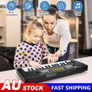 Kids Learning Music Piano Keyboard Toy 37 Keys Electronic Black Piano Toy Baby