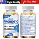 120 Digestive Enzymes Prebiotic & Probiotics Gas, Constipation & Bloating Relief