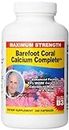 Barefoot Coral Calcium Complete 1500mg, 240 Capsules- Coral Calcium Supplement Developed by Bob Barefoot- Supports Overall Health & PH Levels- Contains Calcium, Magnesium, & Vitamins
