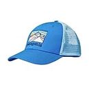 Patagonia Line Logo Ridge LoPro Trucker Hat, Blue, One Size