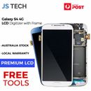 New Samsung Galaxy S4 i9506 LCD Digitizer Touch Screen Frame Replacement