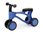 Lena 07168 First, Blue and Black, sit Steel axles, Baby Scooter to Train Balance, Learn-to-Walk aid for Toddlers from 18 Months