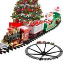 Christmas Train Electric Train Set for Christmas Tree Track Car Christmas-Themed