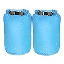 Desoto 2 Pcs Dry Bags Lightweight Dry Sacks Waterproof Dry Compression Sacks Ultimate Dry Sack for Outdoor Hiking Fishing Water Sports(40L Blue)