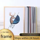 Gold Frame A4 A3 Silver Color Picture Photo Metal Frames for Wall Picture Frames Wall Photo 20x25