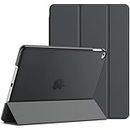 JETech Case for iPad Air 2 (Not for iPad Air 1st Edition), Smart Cover Auto Wake/Sleep (Dark Grey)