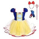 Dressy Daisy Princess Costumes Birthday Fancy Halloween Xmas Party Dresses Up for Toddler Little Girls with Accessories Size 3T