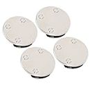 Ubervia® Metal Round Buttons, Durable Flexible Luggage Decoration Wear-Resistant for DIY Accessories for Clothing Decoration(Silver B01-51-52052)