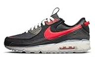 NIKE Air Max Terrascape 90 Men's Trainers Sneakers Leather Shoes DV7413 (Anthracite/Black/Anthracite/University Red 003) UK6 (EU40)