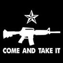 Come and Take It Vinyl Decal Sticker | Cars Trucks Vans SUVs Windows Walls Cups Laptops | White | 7 Inch | KCD2433