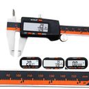 Misuratore elettronico digitale acciaio inox LCD Vernier calibro micrometro 0-150 mm