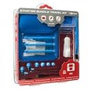Tomee Starter Bundle Accessory Kit with Case and Stylus Pens for Nintendo 2DS (Blue)