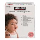 Kirkland Signature  Diapers Size 4: 22-37lbs, 198 Count