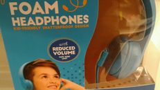 New Flexibile Foam Headphones for Kids Shatterproof  Safe Limit Volume Control