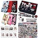 KPOPBTS G-idle 2nd Full Album [2] Gift Box Set including 110 pcs Photocards, 90 pcs Laptop Sticker, Keychain, Lanyards, Kpop Merch for Fans Daughters
