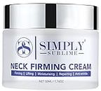 Neck Firming Cream, Neck Cream, Double Chin Reducer Cream, Anti Wrinkle Cream, Skin Tightening and Crepe Skin Repair Cream