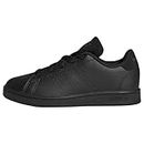 adidas Advantage Lifestyle Court Lace Sneakers, Core Black/Core Black/Grey Six, 1