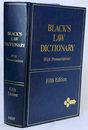 BLACK'S LAW DICTIONARY: DEFINITIONS OF TERMS AND PHRASES By Henry Campbell Black