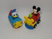 VTech Go! Go! Smart Wheels Mickey Train  and Donald Car Disney