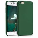 kwmobile Case Compatible with Apple iPhone 6 Plus / 6S Plus Case - TPU Silicone Phone Cover with Soft Finish - Dark Green