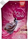 Soft & Fresh Pink Coral, best Fabric Conditioner softner increase Freshness and softness 900ml refill pouch