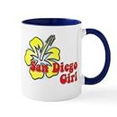 CafePress San Diego Girl Mug 11 oz (325 ml) Ceramic Coffee Mug