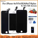 LCD Screen for iPhone 6 6S 7 8 Plus Digitizer Assembly for iPhone 5 5S SE Touch Glass for iPhone X