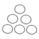 GRIRIW 4PCS Rhinestone Stickers car Engine Start Ring Bling Sticker for car auto car Accessories car Accessory Crystals Decor Automotive Accessories Bling Decor Starter White with Diamond