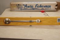 Nuevo stock antiguo The Artic pescador castor presa puntiaguda pesca en hielo