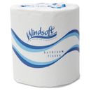 Windsoft 2405 2-Ply Individually Wrapped Bath Tissue - White (48 Rolls/CT) New