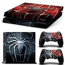 Elton Spider Man 3 Theme 3M Skin Sticker Cover for PS4 Console and Controllers