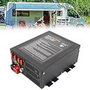 Zyapas 100A Converter,RV Converter Output from 110Vac to 12Vdc Lithium Battery Charger with Built-in 4 Stage Power Converter